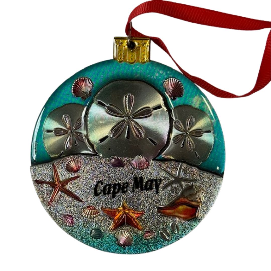 Cape May Sand Dollar Ornament