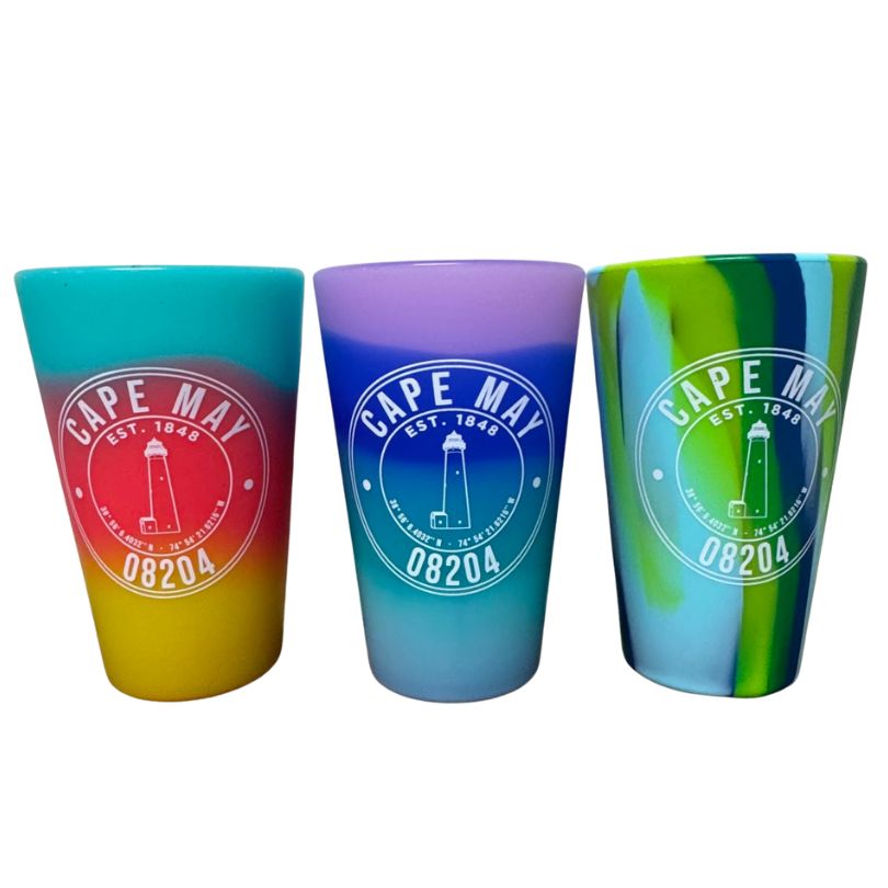 Cape May Silipint Silicone 16 oz Pint Glass