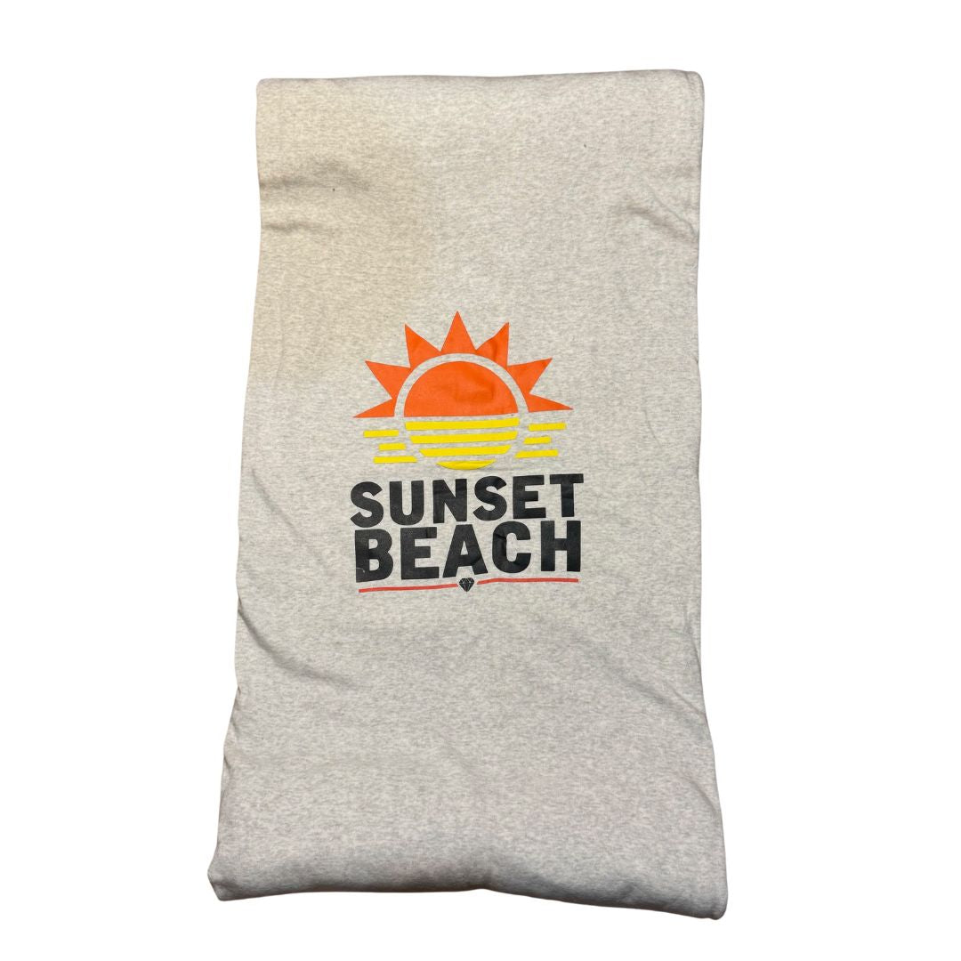 Sunset Beach Angle Fleece Large Blanket