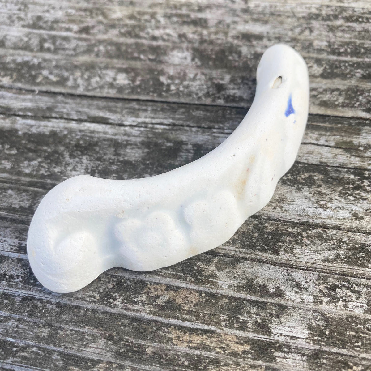 Dash of blue Pottery Handle