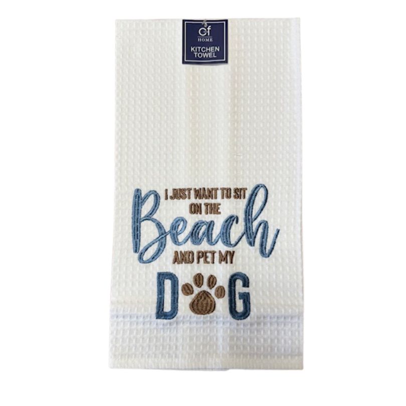 Beach Dog towel