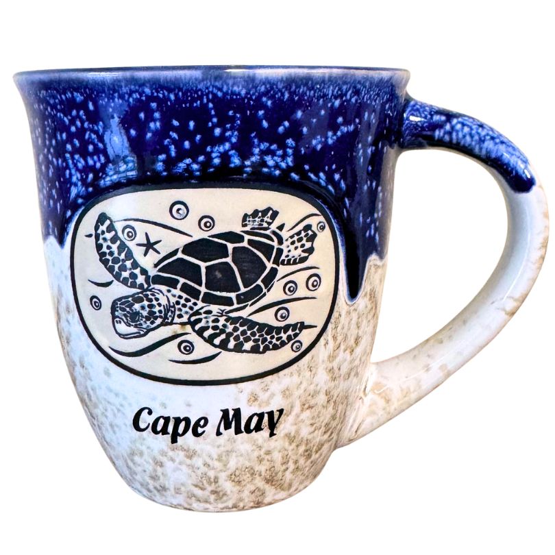 Cape May Turtle Color Rimmed Mug