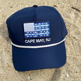Cape May Fish Flag Hat