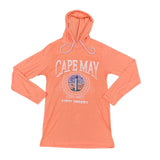 Cape May NJ Lighthouse LS Hoodie Tee