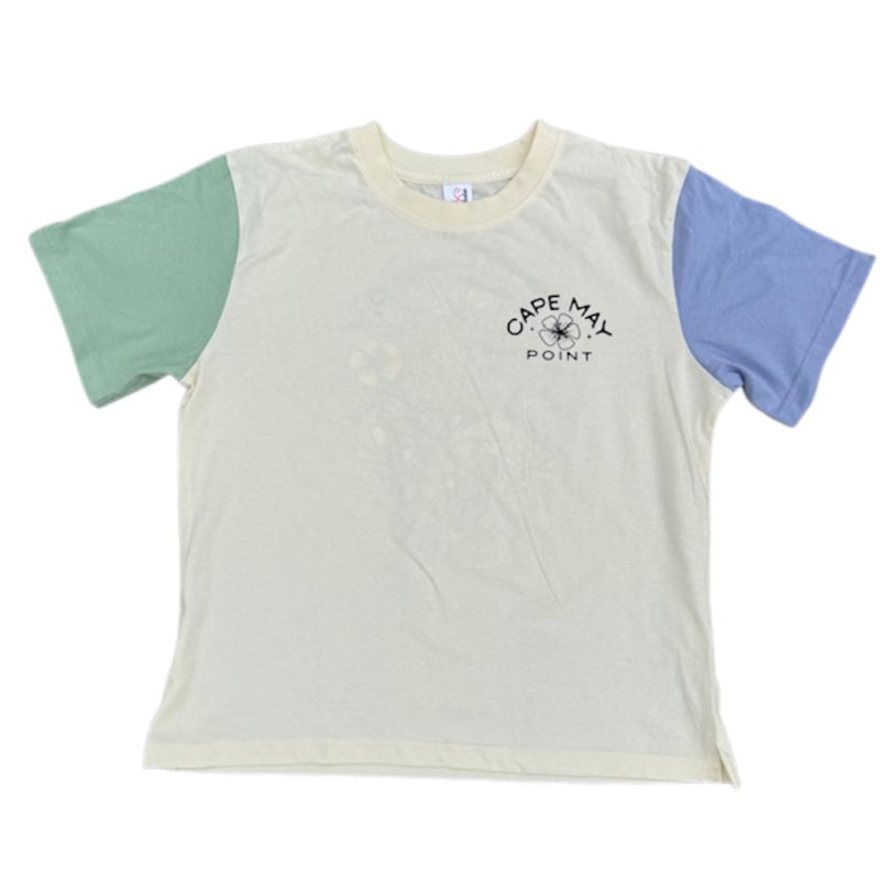 Cape May Point Monarch & Flowers Ladies Tee