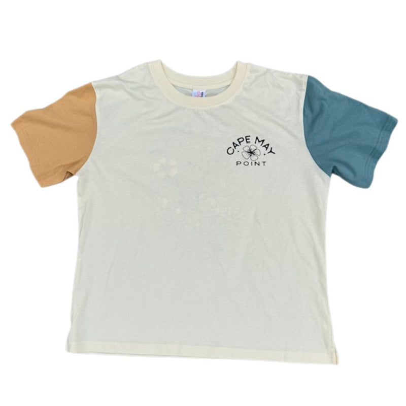 Cape May Point Monarch & Flowers Ladies Tee