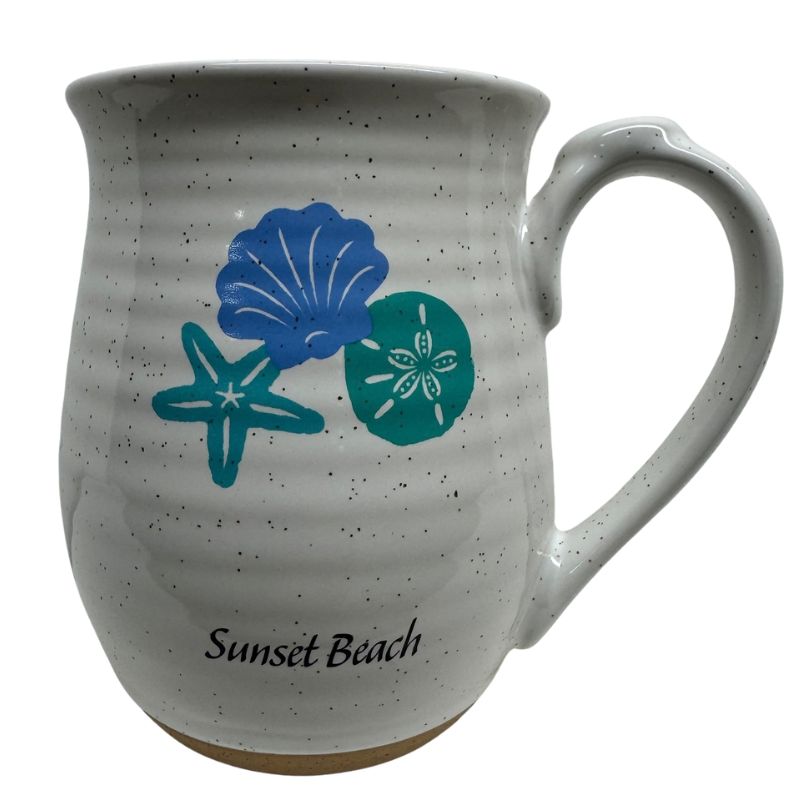 Sunset Beach Weekend Seashell Mug