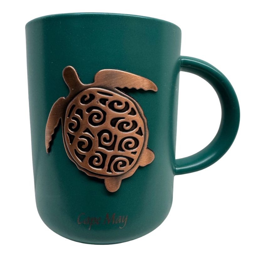 Cape May Turtle Emblem Mug