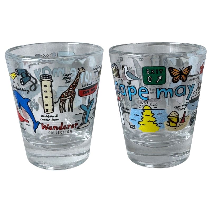 Cape May Wanderer Shot Glass