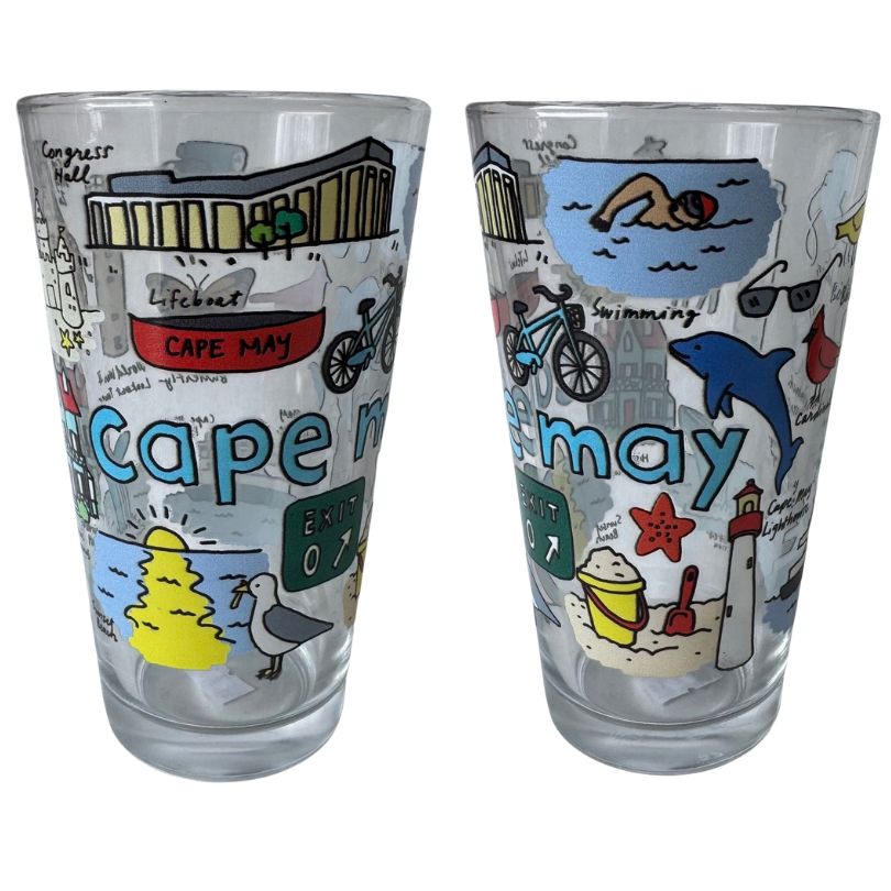 Cape May Wanderer Pint Glass