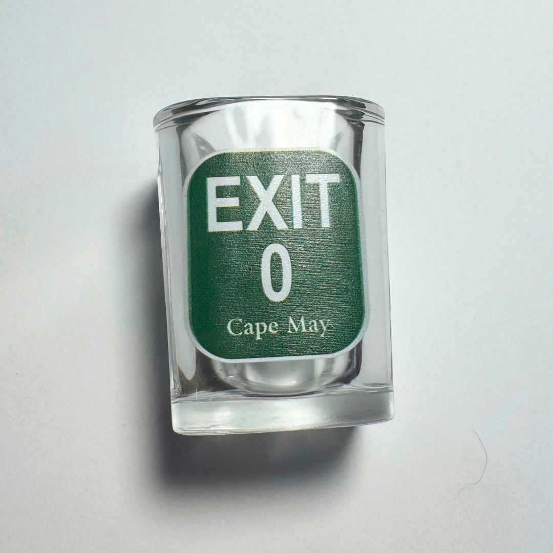 Exit 0 Shot Glass