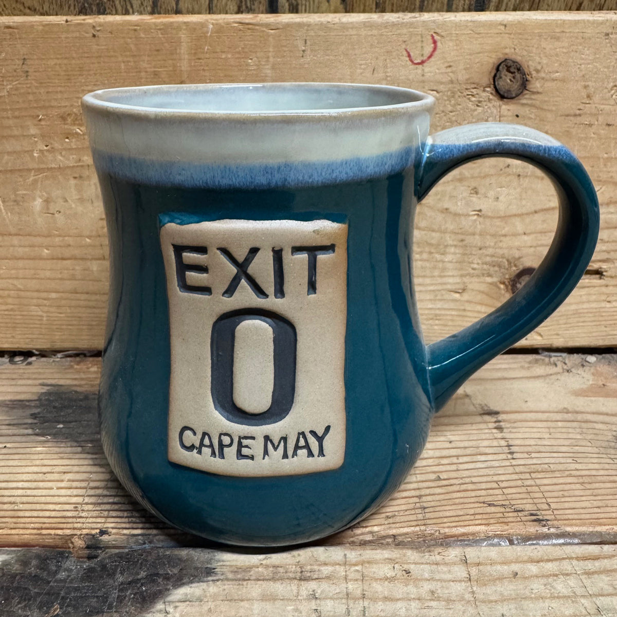 Exit 0 Cape May Pottery Mug