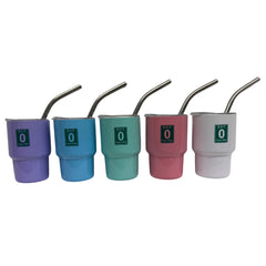 Exit 0 Mini Cup with Lid and Straw