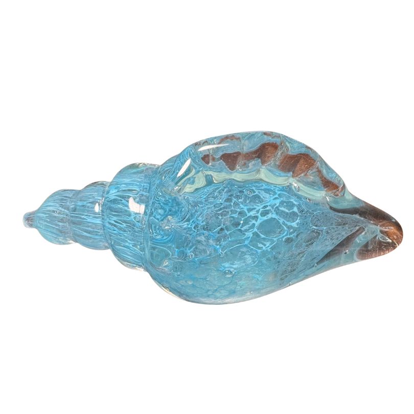 Glass Shell Figurine