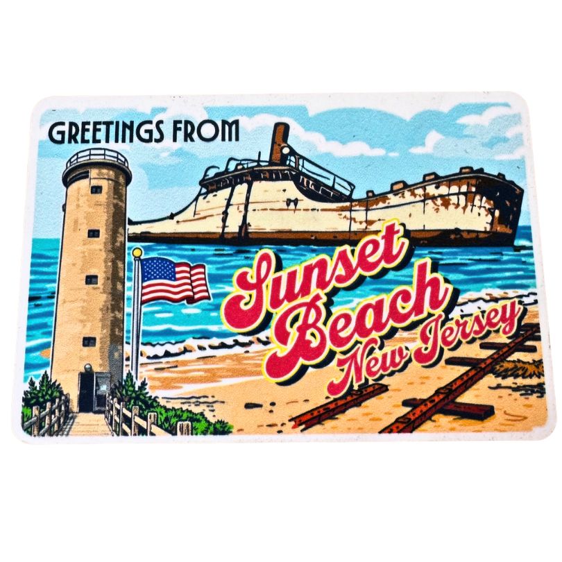 Greetings from Sunset Beach Magnet