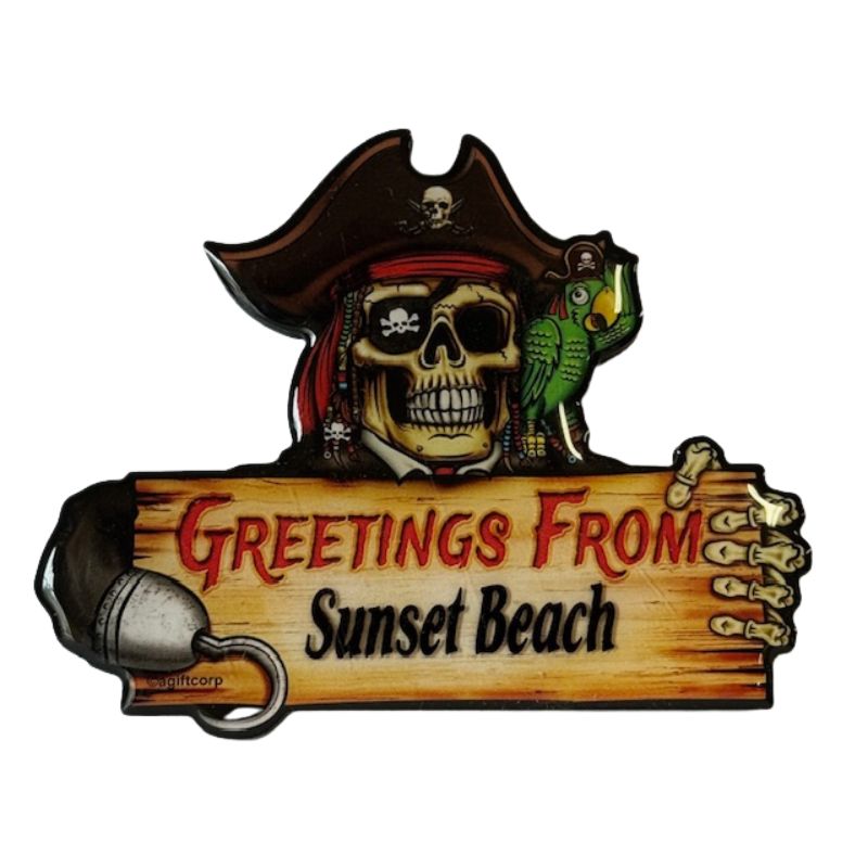 Greetings from Sunset Beach Magnet