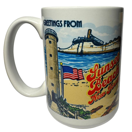 Greetings from Sunset Beach Mug