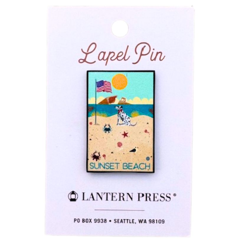 Beachy Lapel Pins