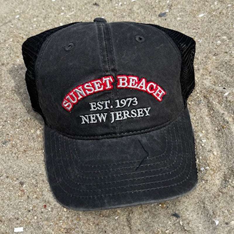 Sunset Beach 1973 Mesh Hat
