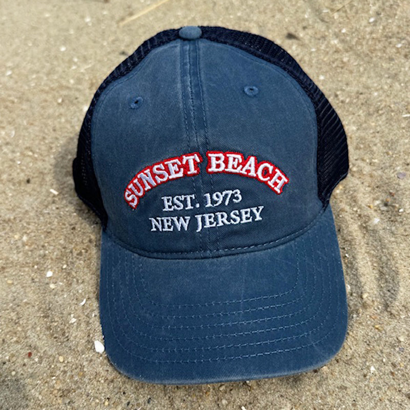 Sunset Beach 1973 Mesh Hat