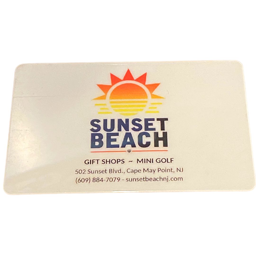 Sunset Beach Gift Card - In Store