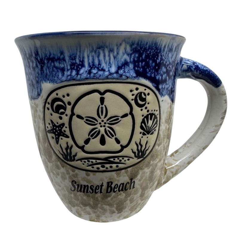 Sunset Beach Sand Dollar Mug