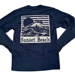 Sunset Wave Long Sleeve Tee