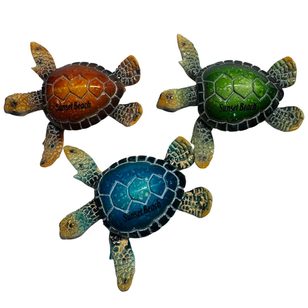 Sunset Beach Turtle Figurine