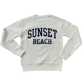 Sunset Beach Waffle Knit Sweatshirt