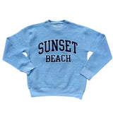 Sunset Beach Waffle Knit Sweatshirt