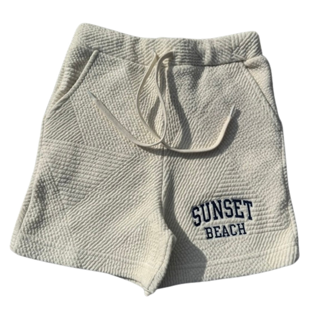 Sunset Beach Waffle Knit Shorts