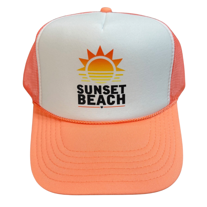 Sunset Beach Logo Hat