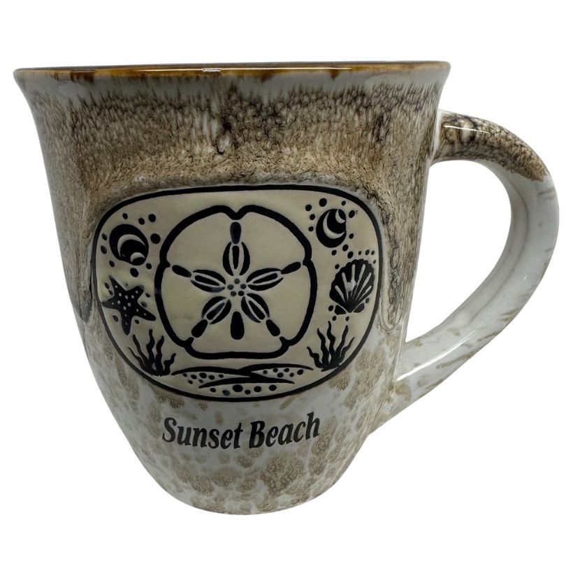 Sunset Beach Sand Dollar Mug