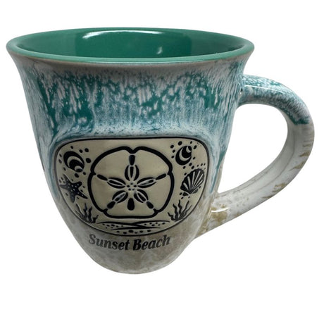 Sunset Beach Sand Dollar Mug