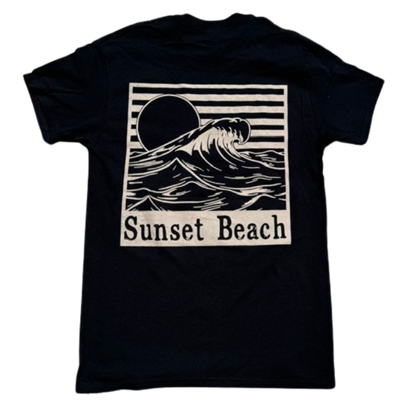 Sunset Beach Wave Tee