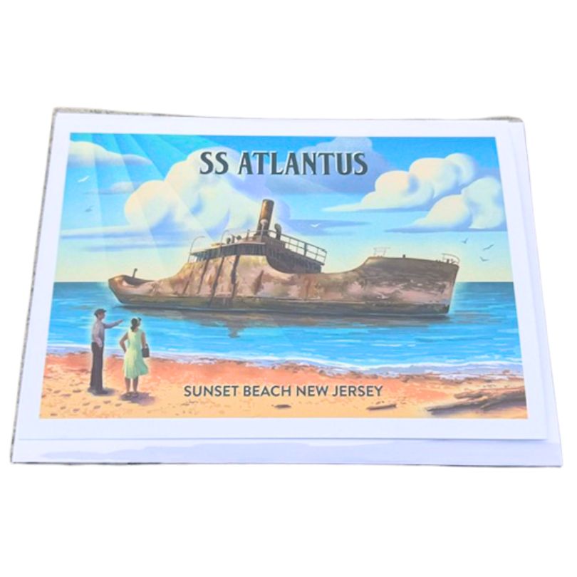 SS Atlantus Note Card