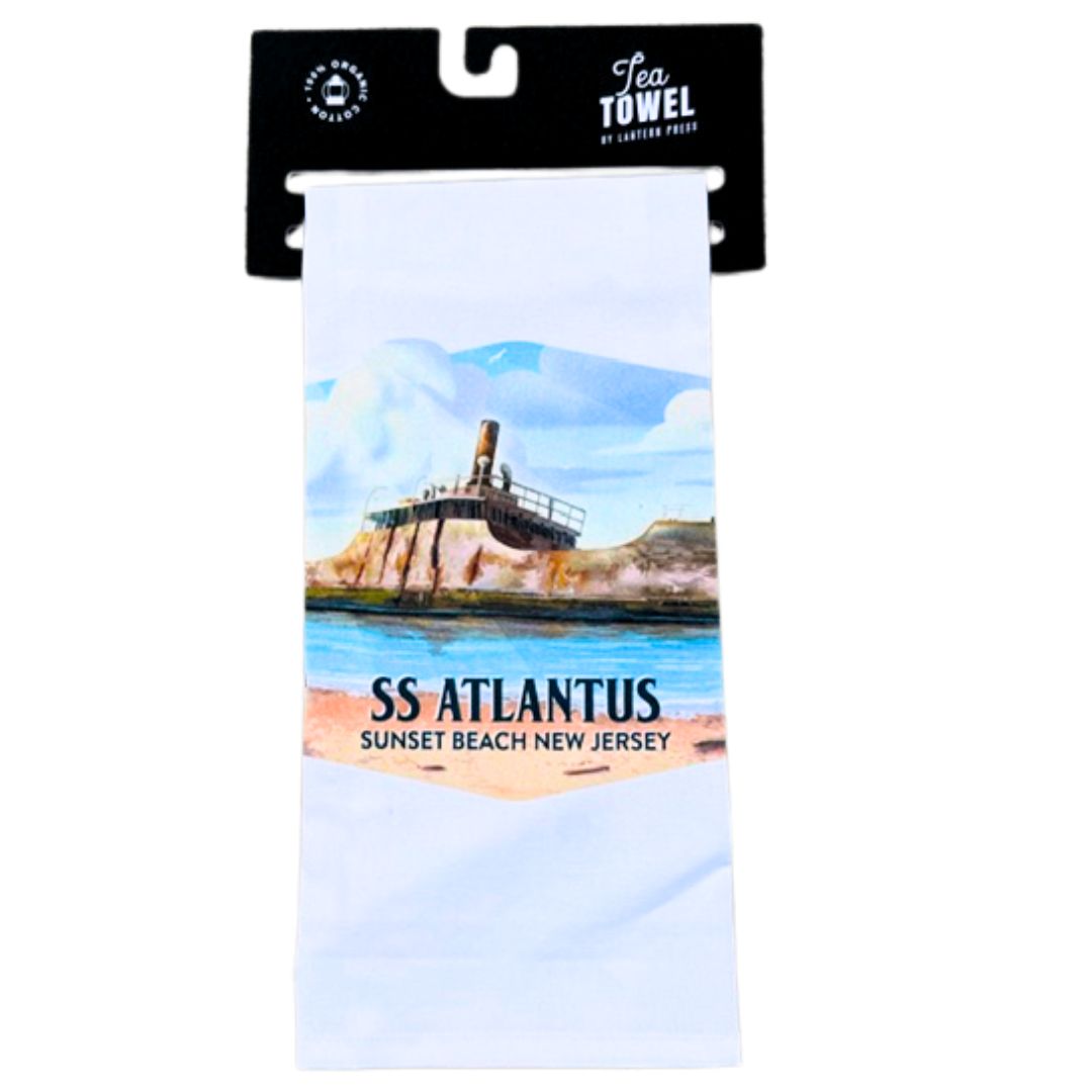 SS Atlantus Tea Towel