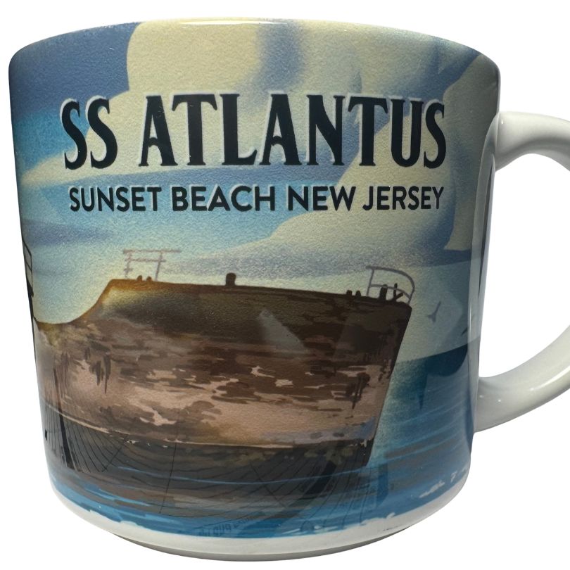 SS Atlantus Concrete Ship White Mug