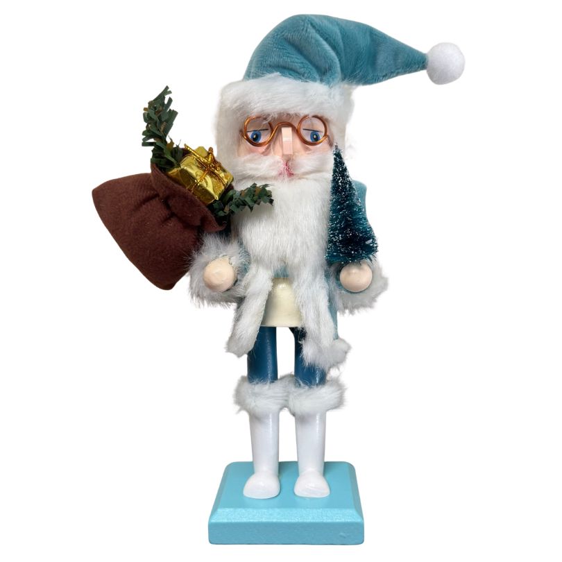 Santa Nutcracker with Christmas Tree