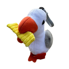 Seagull with French Fry Keychain