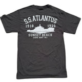 Sea the Day Concrete Ship Pocket Tee