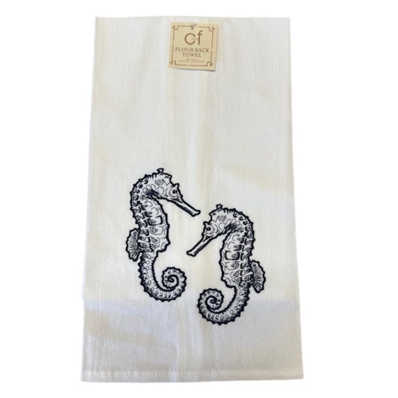 Seahorse Dish Towel