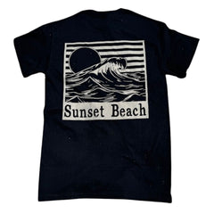 Sunset Wave Short Sleeve Tee