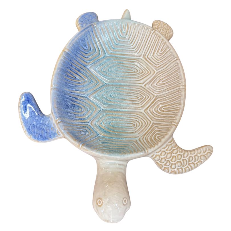 Glass Turtle Dish