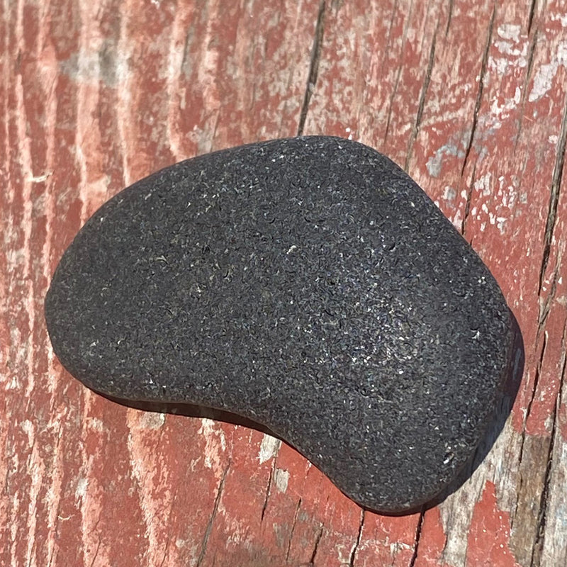 Black Beauty Sea Glass