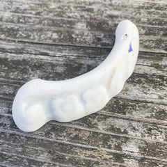 Dash of blue Pottery Handle