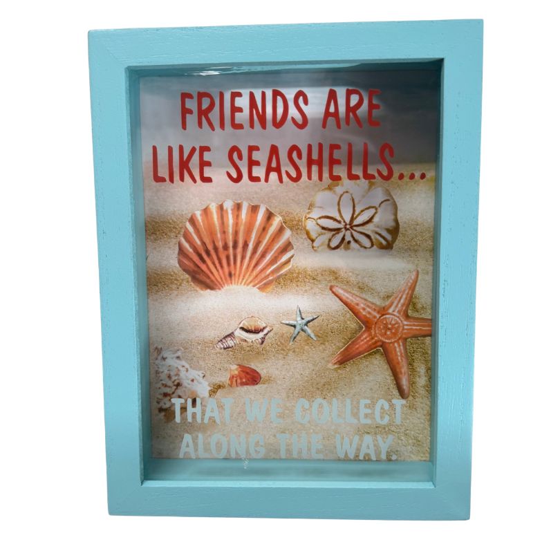 Friends are like Seashells Collection Box