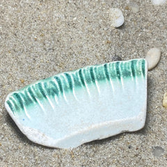 Green Rim Sea Pottery