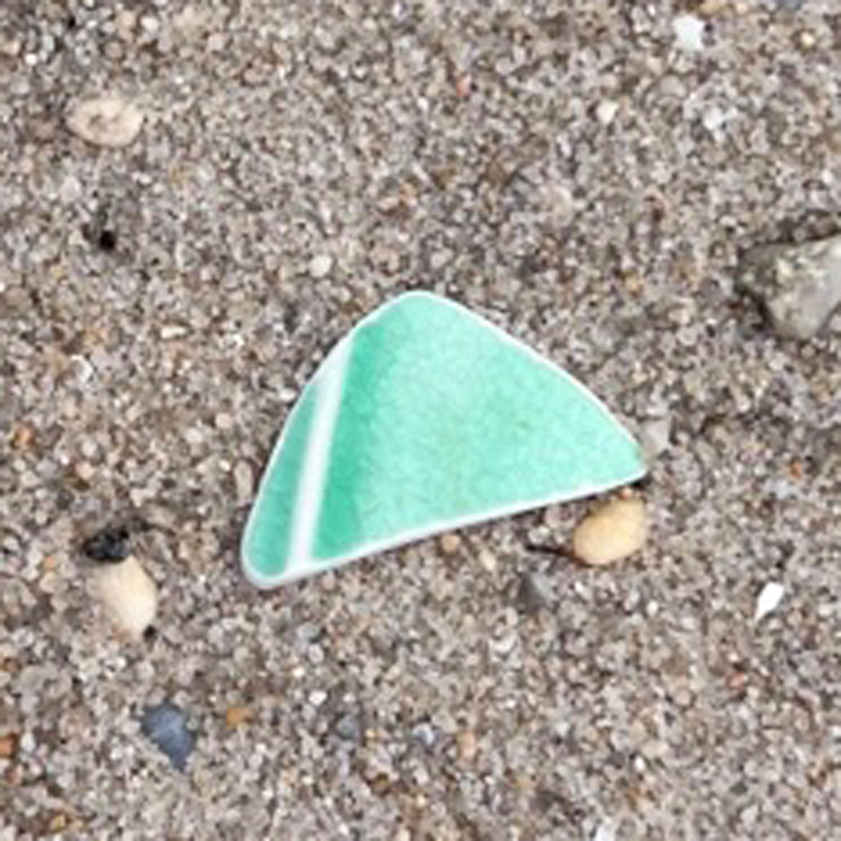 White Line Green Sea Pottery