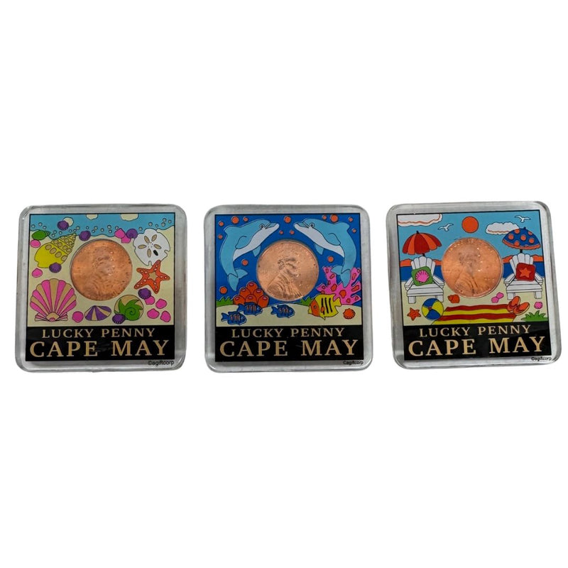 Cape May Lucky Penny Magnet